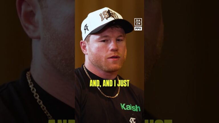 “I learned my lesson.” 🗣️ Canelo reveals what he learned from his fight with Terence Crawford! 👀
