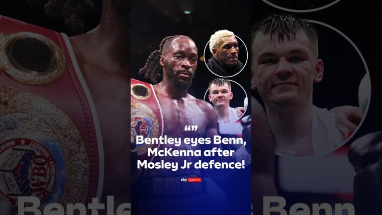 Denzel Bentley is eyeing Conor Benn & Aaron McKenna after Shane Mosley Jr fight! 🥊 #zuffaboxing
