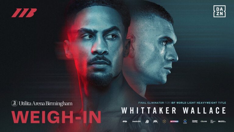 Ben Whittaker Vs Conor Wallace Weigh In | Matchroom Boxing