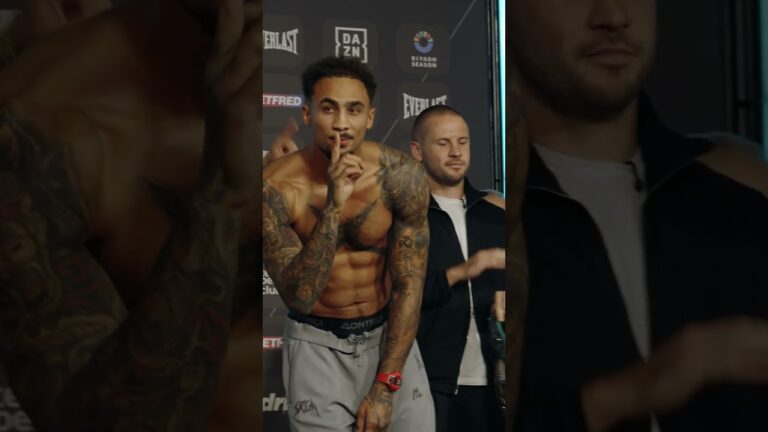 Ben Whittaker Vs Conor Wallace Final Face Off 🤫