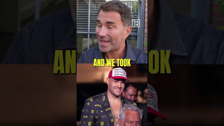 “He (Fury) thought this fight was happening at MSG” 👀