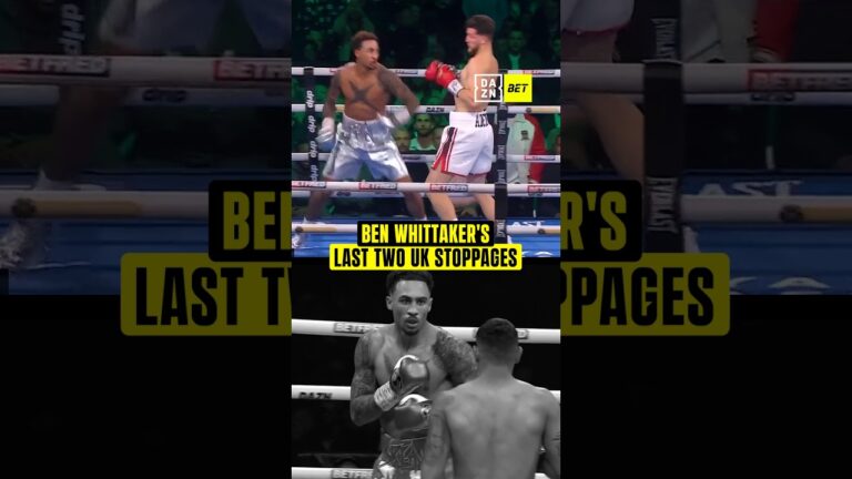 Ben Whittaker is punching harder than ever & is a problem for anyone 💥