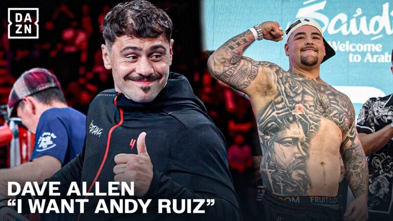 Dave Allen interview – HE WANTS ANDY RUIZ NEXT!