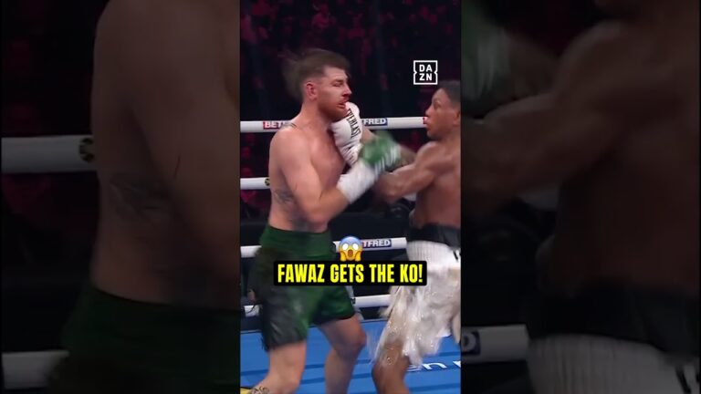 BILAL FAWAZ GETS THE KO IN ROUND 8 🤯