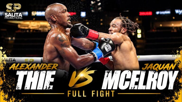 ALEXANDER THIE VS JAQUAN MCELROY FULL FIGHT