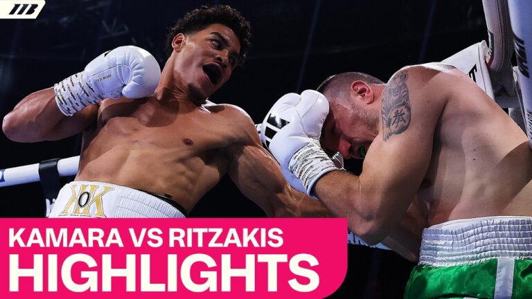 Odel Kamara Shines On Pro Debut With 3rd Round TKO | Matchroom Boxing