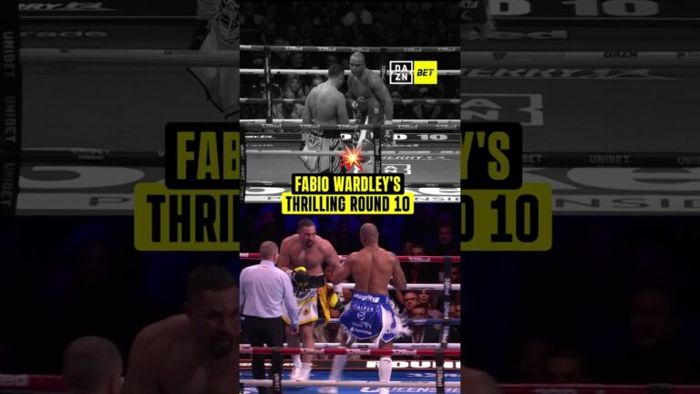 Fabio Wardley took huge shots from Joseph Parker & came back with heavy artillery of his own 😤