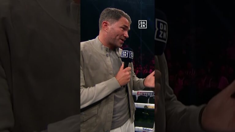 Eddie Hearn has given us his view! Who would you like to see Ben Whittaker fight next? 👀🍿