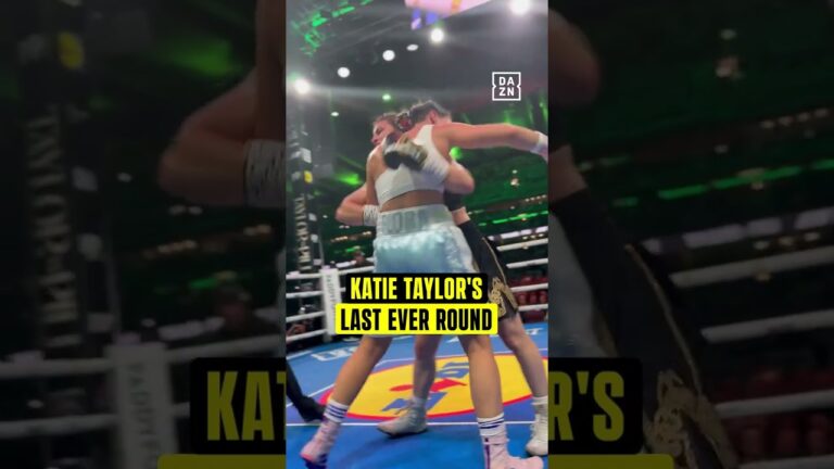 Katie Taylor bowed out in front of 83,000 people at Croke Park in style 🤩