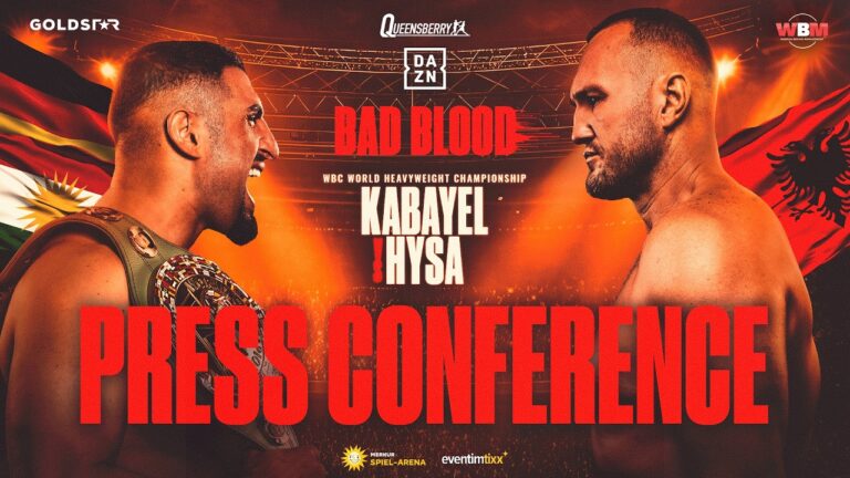 LIVE Launch Press Conference | Agit Kabayel vs Nelson Hysa | Bad Blood 🩸