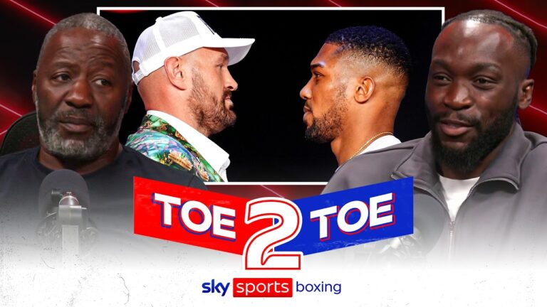 Who has the edge after Anthony Joshua v Tyson Fury press conference? | Toe2Toe