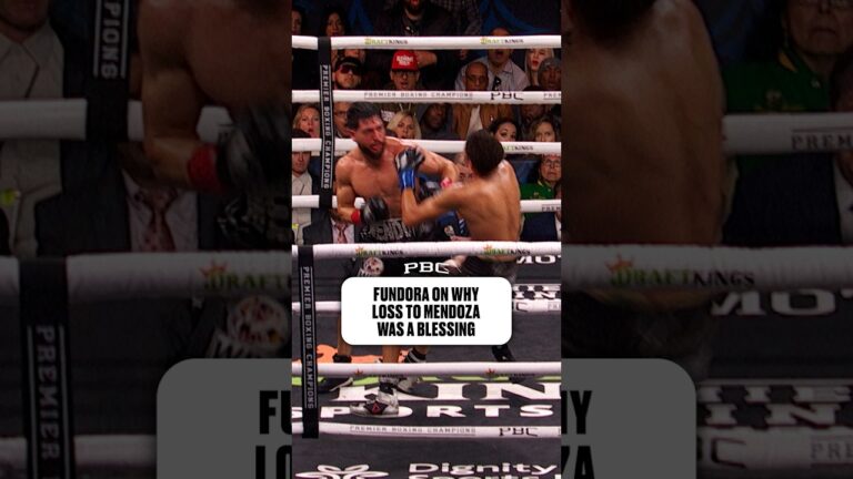 Sebastian Fundora on Why His Loss to Mendoza Was a Blessing