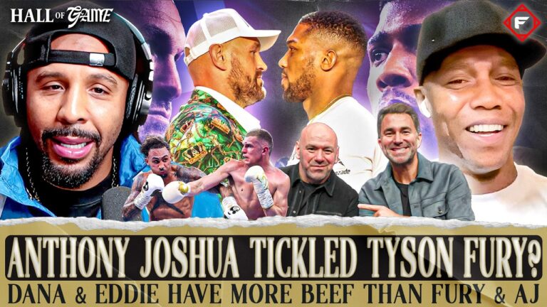 Dana White vs. Eddie Hearn, AJ Tickles Tyson Fury & Ben Whittaker’s 10th Round Scare