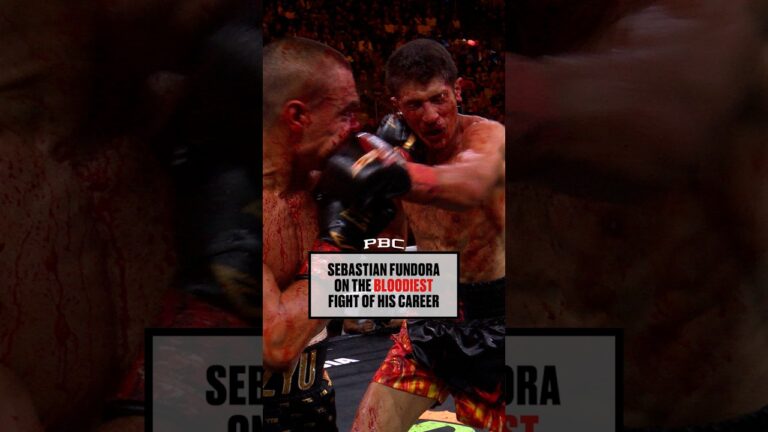 Sebastian Fundora On the Bloodiest Fight of His Career vs Tszyu