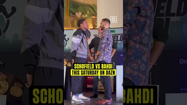 SCHOFIELD VS BAHDI! THIS SATURDAY ON DAZN! ⚔️