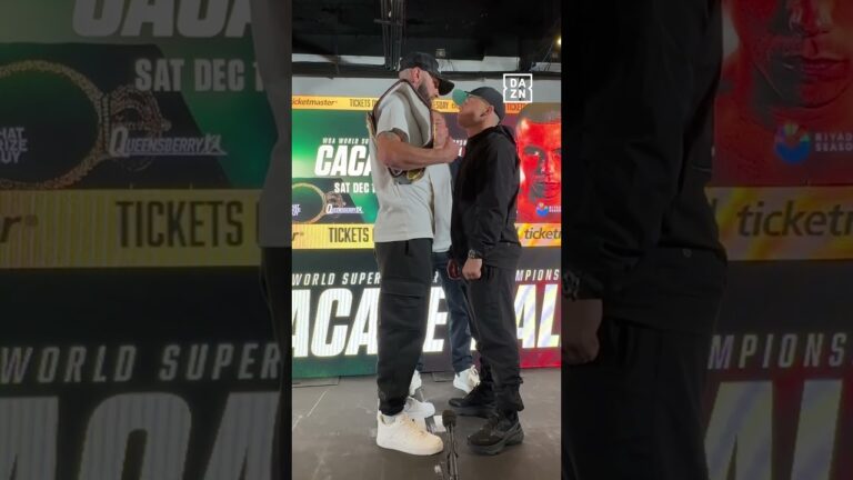 Just look at the height difference between Anthony Cacace & Nick Ball 😳
