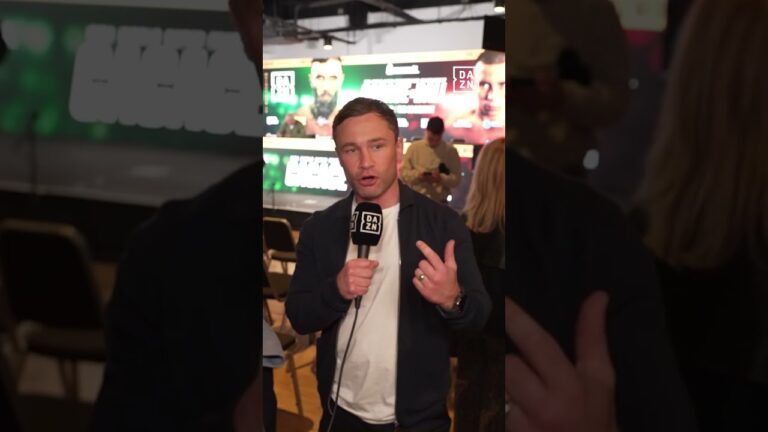 Cacace can become Ireland’s greatest EVER fighter says Frampton 👀