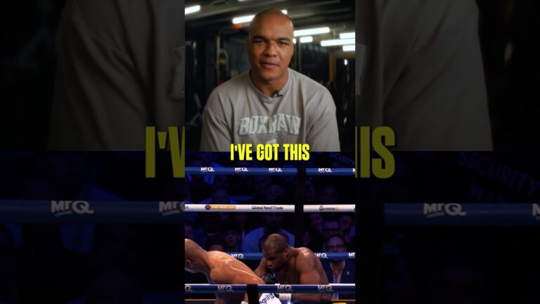 Fabio Wardley knew he still had a fight on his hands 😳