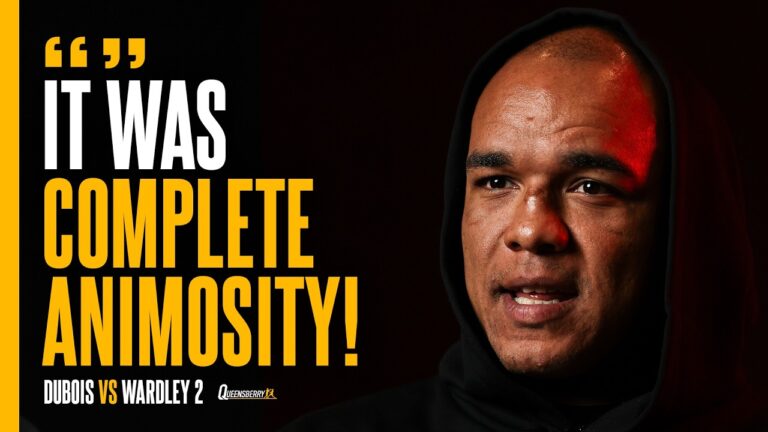 BRUTAL 😳 Fabio Wardley REVEALS ALL on Dubois interaction & promises fire fight 👀🔥