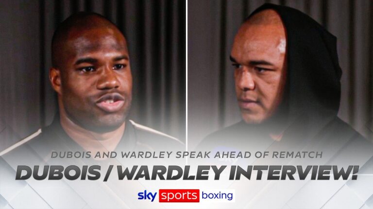 Daniel Dubois and Fabio Wardley speak ahead of their HUGE rematch!