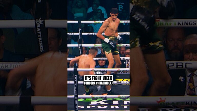 It’s Fundora vs Hadribeaj FIGHT WEEK
