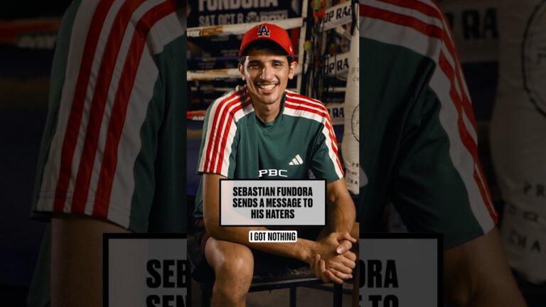 Sebastian Fundora Addresses His HATERS