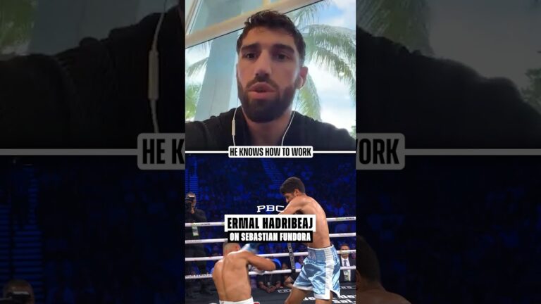 Ermal Hadribeaj Breaks Down Sebastian Fundora’s Fight Style