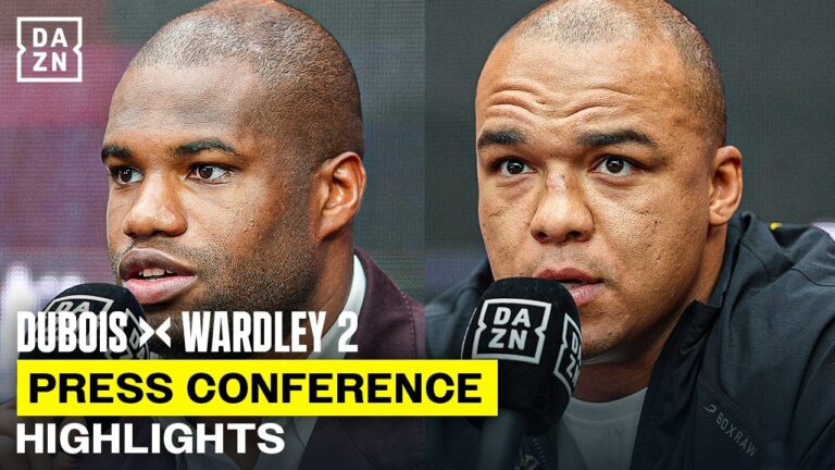 “MMA, RABBIT PUNCHES!” Daniel Dubois vs. Fabio Wardley 2 | Final press conference highlights