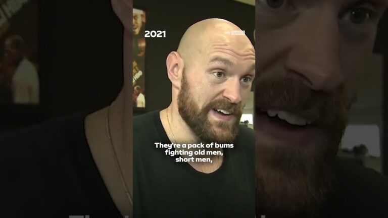 Tyson Fury calling out Anthony Joshua back in 2021! 🗣️