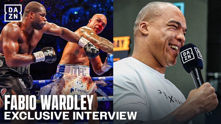 “NOT WELL IN THE HEAD!” Fabio Wardley FRIGHTENS DAZN panel with thirst for blood in Dubois rematch
