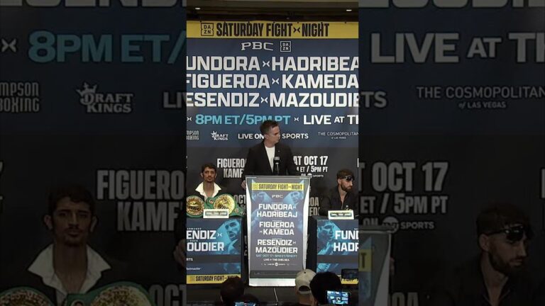 Matias Ferreira shares how he’ll break down Marco Romero