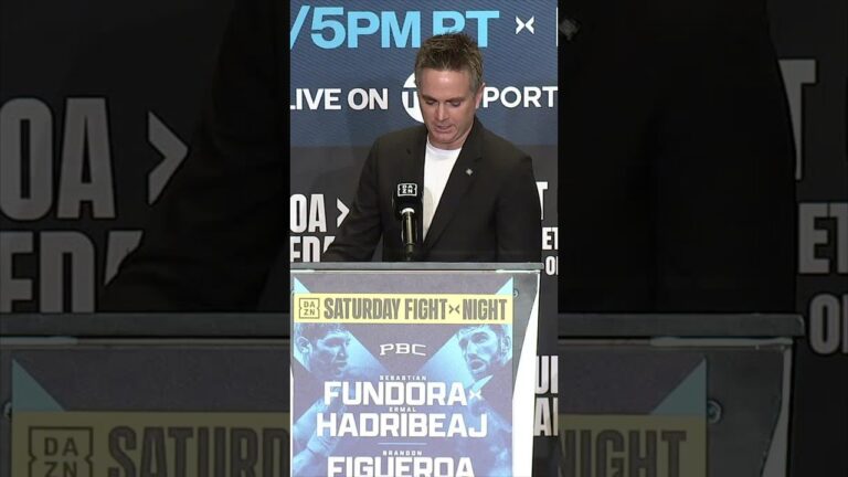 Fundora speaks on turning lessons into maturity ahead of Saturday! 🥊🔥