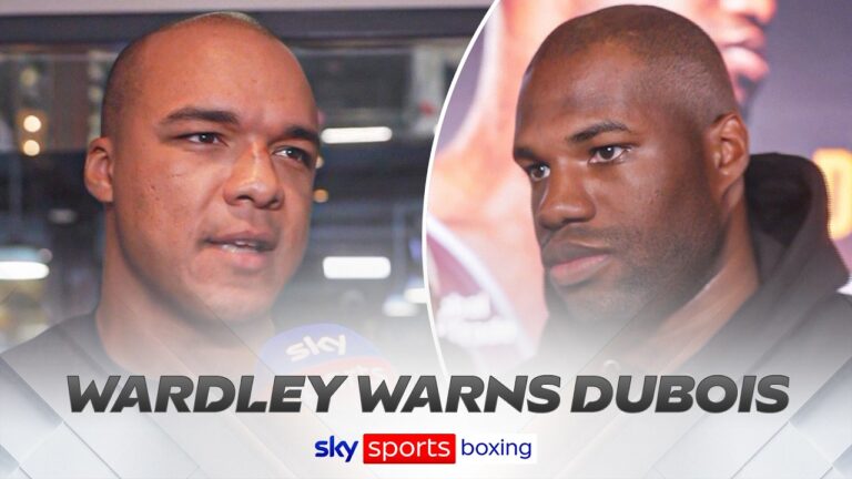 Fabio Wardley warns Daniel Dubois of ‘ignorance’ ahead of title clash 👀