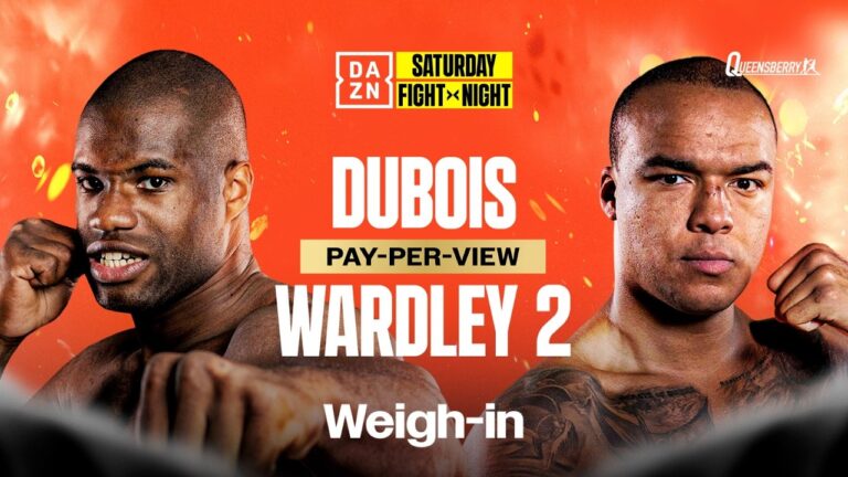 DUBOIS WARDLEY 2: WEIGH IN | Queensberry
