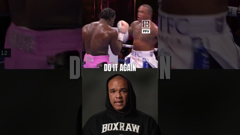 “He’s going to get a hiding. Light work, baby!” These are the final words from Dubois & Wardley 👀🍿