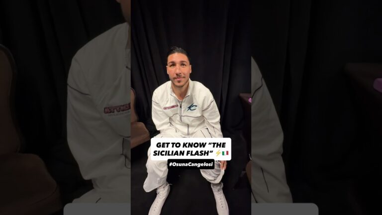 Meet Christian Cangelosi, “The Sicilian Flash”! ⚡️🇮🇹