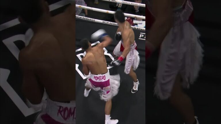 One punch by Romero, lights out for Ferreira