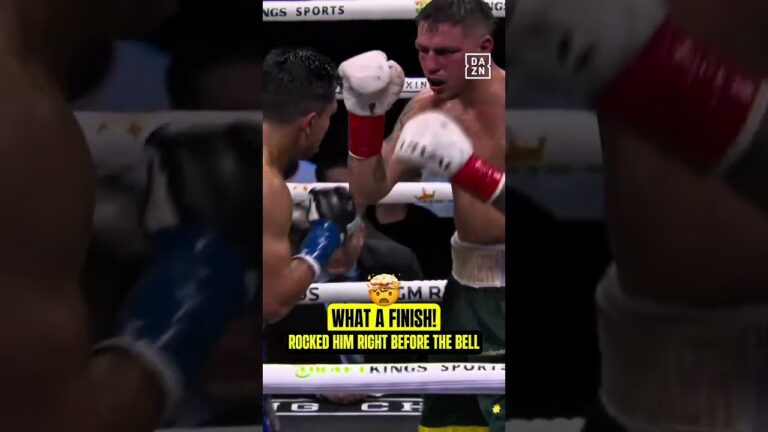 ARMANDO RESENDIZ ROCKS MAZOUDIER IN THE FINAL SECONDS! 😱