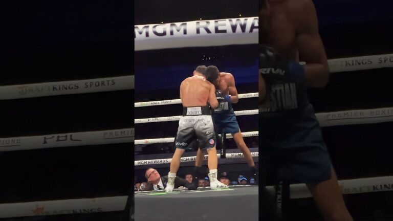 Watch Fundora and Hadribeaj exchange heavy shots