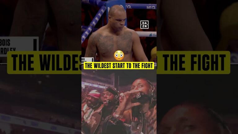 The start of Daniel Dubois vs. Fabio Wardley 2️⃣ had us all stunned 🤯 #DuboisWardley2 ▪️
