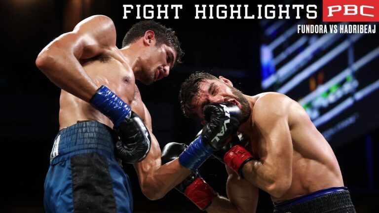 PBC Fight Highlights: Fundora vs Hadribeaj | October 17, 2026