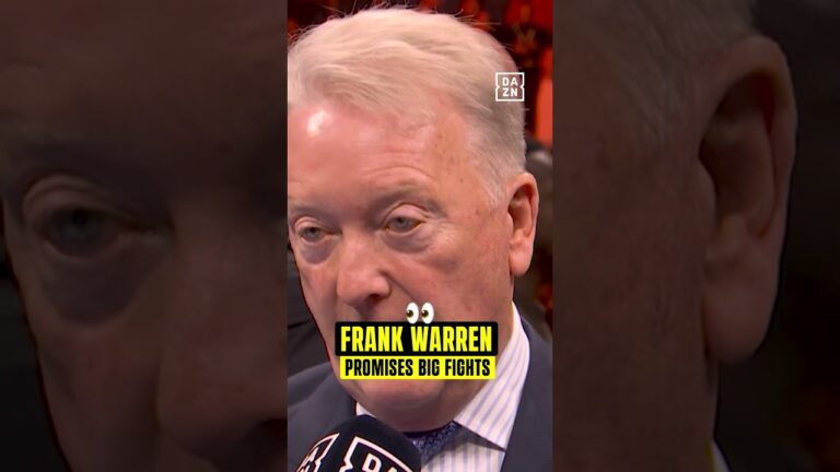 Frank Warren has his eyes set on some huge heavyweight matchups 👀