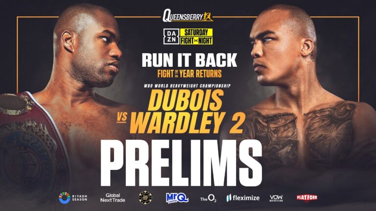 LIVE Prelims | Daniel Dubois vs Fabio Wardley 2 | WBO World Heavyweight Championship! 🥊