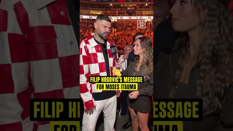 “He can’t give up!” Filip Hrgovic tips Moses Itauma to come back stronger 💪