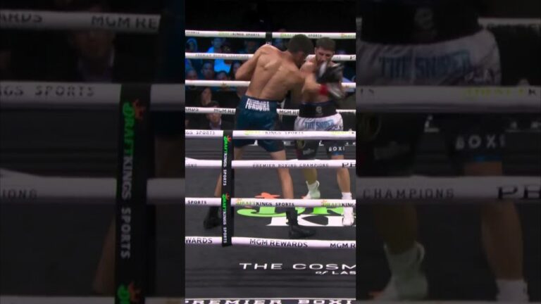 Ermal Hadribeaj’s speed giving Fundora problems