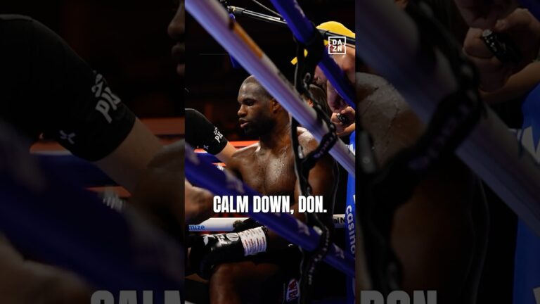 “Calm down, Don” 😅
