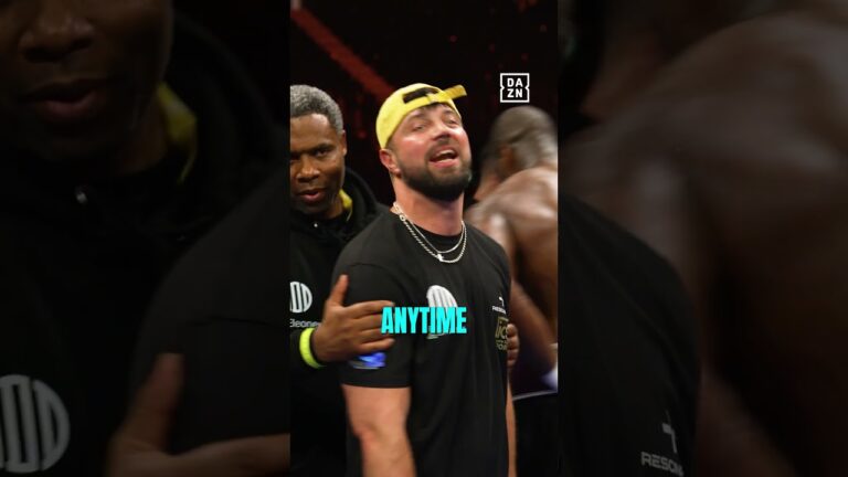 Team Dubois were fired up for a fight with Filip Hrgović 😤 Fight Night Raw: Dubois vs Wardley 2