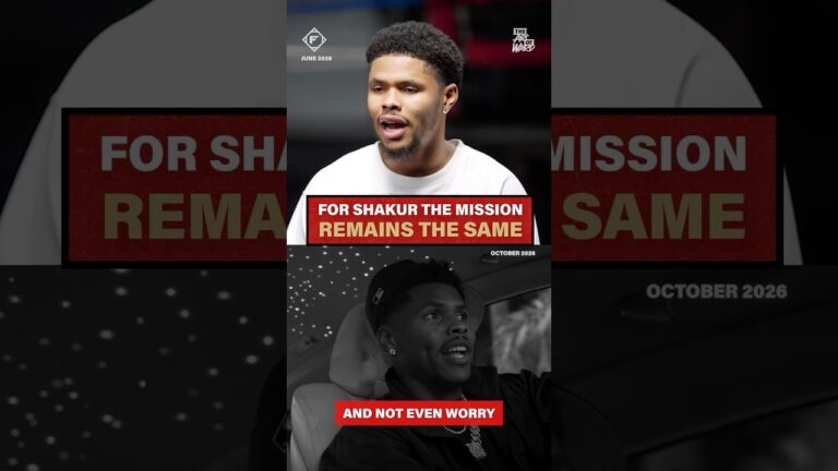 “You’ll get messed up chasing the noise instead of chasing the dream” #ShakurStevenson #AndreWard