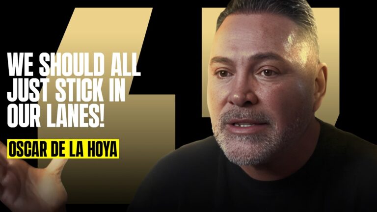 “He doesn’t belong in the sport” | Oscar De La Hoya Goes Off On Dana White 👀