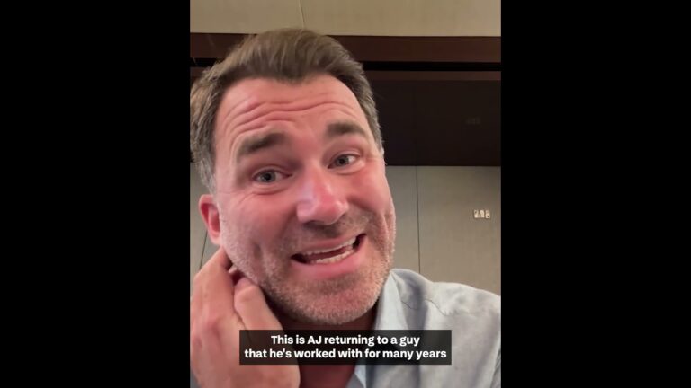 “Anthony Joshua Knows Exactly What He Needs To Do Vs Tyson Fury!” – Eddie Hearn